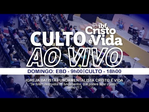 CULTO VESPERTINO | MISS.  HUGO LOPES | 21/09/2025