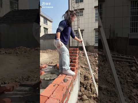 🔥लड़की ने ऐसा मिस्त्री काम किया सब दंग रह गए!😲👷♀️Hashtag #GirlMistri #ViralVideo #IncredibleTalent