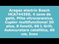 Aragaz electric Bosch HCA744350 4 zone de gatit