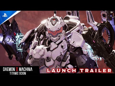 Daemon X Machina: Titanic Scion - Launch Trailer | PS5 Games