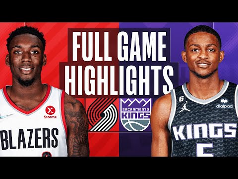 TRAIL BLAZERS at KINGS | FULL GAME HIGHLIGHTS | February 23, 2023 video clip