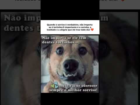 Um sorriso verdadeiro vale muito, mesmo ele sendo tortinho o amor é que importa