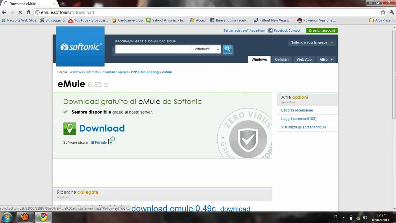 SCARICARE EMULE PLUS GRATIS IN ITALIANO