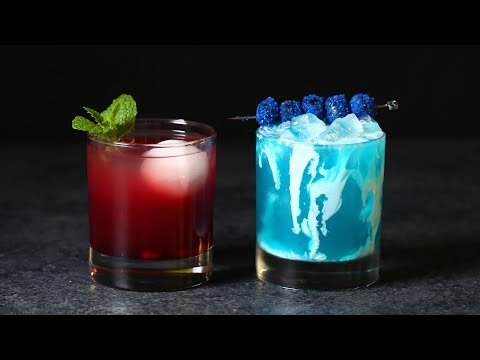 Red & Blue Pill Cocktails // Presented by Tasty & The Matrix Resurrections