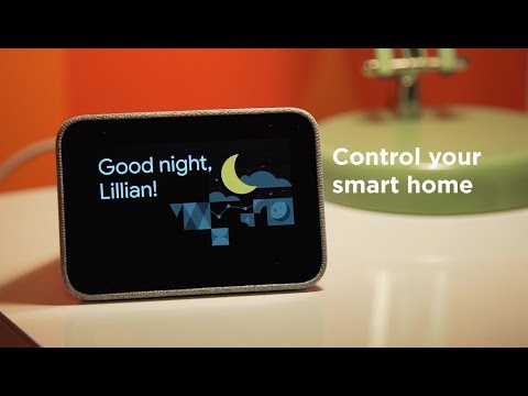 Lenovo Smart Clock with the Google Assistant In Action at CES 2019