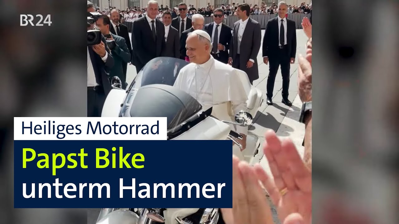 Versteigerung: 130.000 Euro für das Papst Bike | Abendschau | BR24
