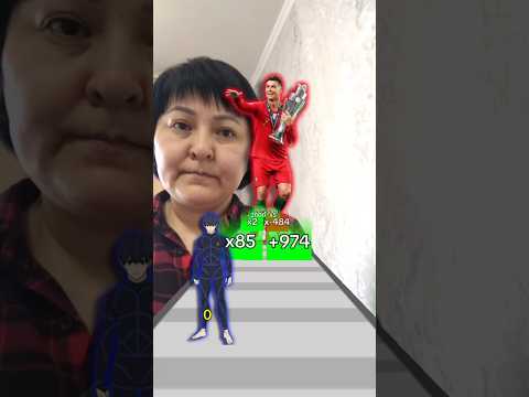 Isagi vs Ronaldo #ronaldo #memes #gaming #challenge #onepiece #imrankhan #footballshorts #football