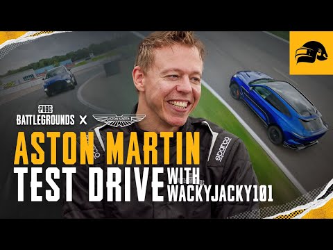 PUBG Collaboration | BBC Top Gear 🤝 Aston Martin Test Drive with WackyJacky101