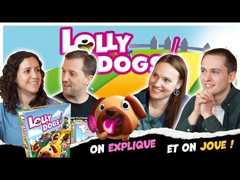 Lolly Dogs, on explique et on joue avec Charlotte et Matthias de Blue Orange