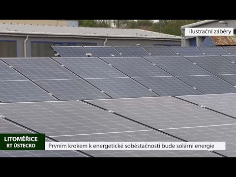 Prvním krokem k energetické soběstačnosti bude solární energie