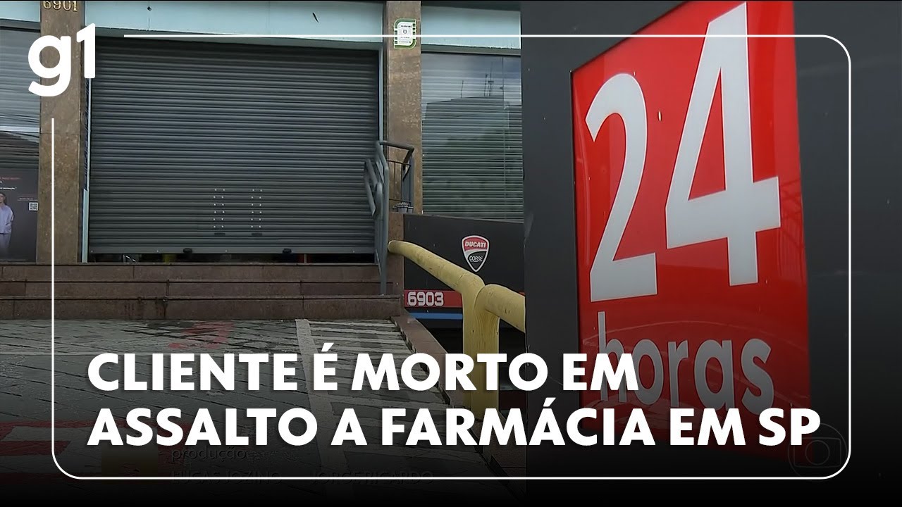 Jornal Hoje roubos e furtos em farmácias de São Paulo têm chamado a atenção das autoridades  TV Online Jornal Hoje roubos e furtos em farmácias de São Paulo têm chamado a atenção das autoridades