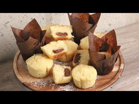 Nutella Stuffed Vanilla Muffins | Episode 1136