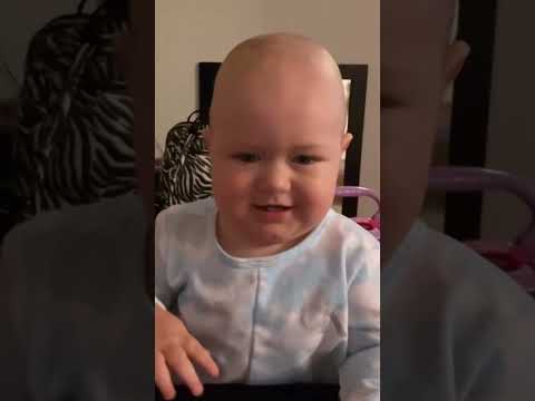 Cute Baby try not to smile Challenge #52 #shorts