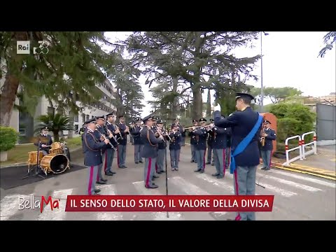 La marcia di ordinanza della Banda musicale della Polizia di Stato - BellaMa' 05/04/2024