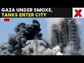 Gaza Visuals LIVE | Smoke over Gaza as seen from Israel as tanks advance into Gaza City | NewsX