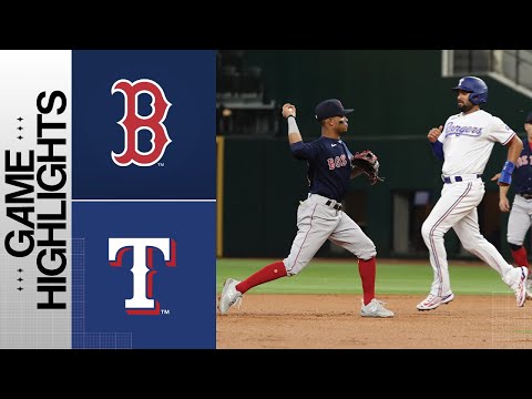 Red Sox vs. Rangers Game Highlights (9/20/23) | MLB Highlights video clip