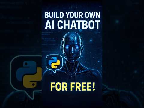 Build a FREE AI Chatbot in Python in Under 60 Seconds! | Gemini API + Python Guide #coding