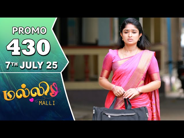 Malli Serial | Episode 430 Promo | 7th July 25 | Nikitha | Vijay | Saregama TV Shows Tamil