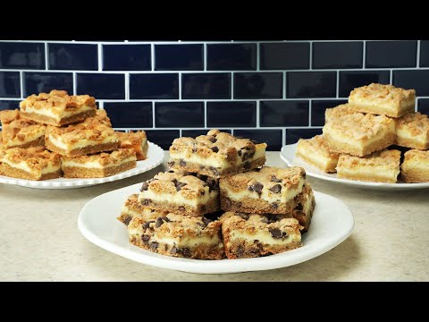Cheesecake Cookie Bars 3-Ways // Presented By BuzzFeed & Pillsbury