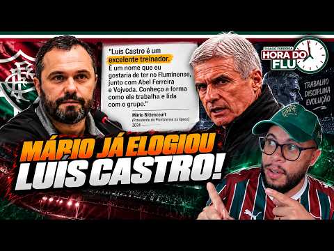 Fluminense avalia Luiz Castro como opção após saída do treinador do Grêmio