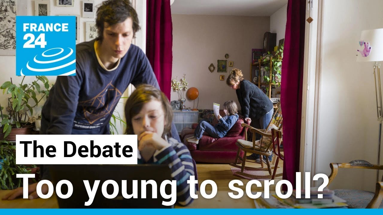 Too young to scroll? French panel calls for curbs on screen time for youth • FRANCE 24 English
