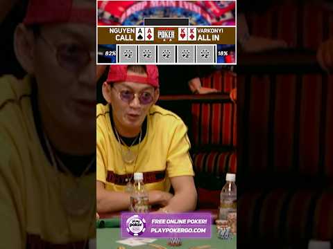 New Video from PokerGO: ACES for Scotty Nguyen! | WSOP Classic