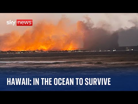 Hawaii wildfires: Teen brothers share story of survival after jumping into ocean
