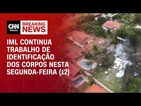 ​CENIPA deve concluir perícia inicial do local nesta segunda-feira (12) | CNN NOVO DIA