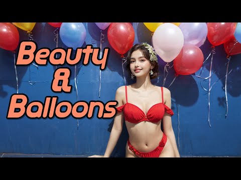 [AI Journey] Beauty & Balloons   #AIJourney #Beauty #Balloons