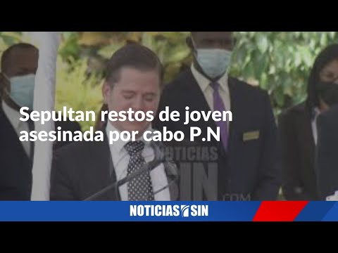 Sepultan restos de joven asesinada por cabo P.N