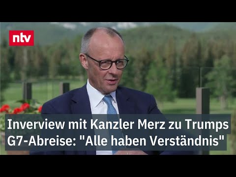 Merz zu Trumps G7-Abreise: 