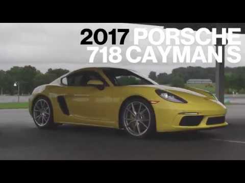 Porsche 718 Cayman S Hot Lap at VIR | Lightning Lap 2017 | Car and Driver
