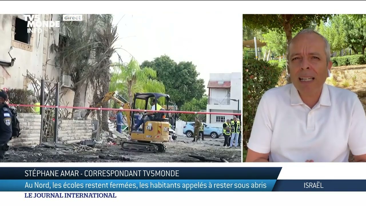 Tirs d'une violence inédite dans le nord d'Israël