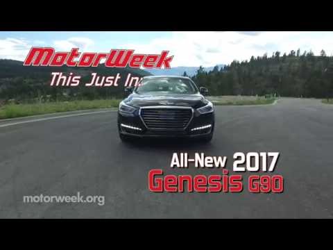 MotorWeek | This Just In: 2017 Genesis G90