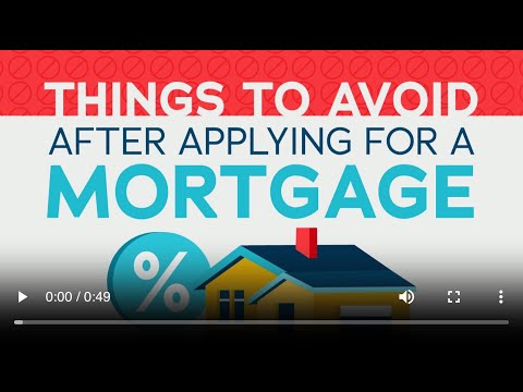 Florida Mortgage | Things To Avoid After Applying for a Mortgage