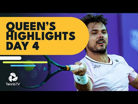 Wawrinka Faces Paul; Berrettini Battles Kudla | Queen's 2022 Day 4 Highlights