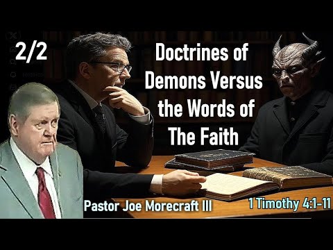 Doctrines of Demons Versus the Words of the Faith 2/2 - Pastor Joe Morecraft III