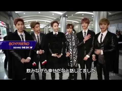 150410 BEHIND THE SHOW 보이프렌드 cut (더쇼 141223 방송)