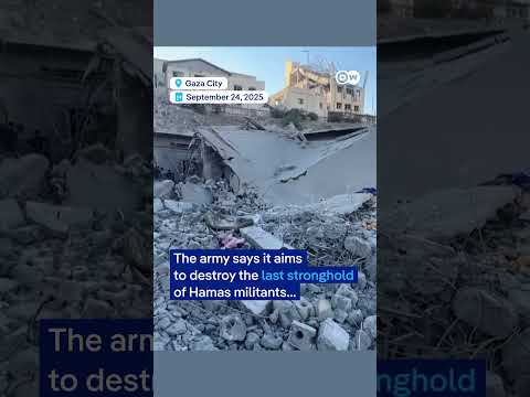 Palestinians fleeing Gaza City struggling to find food and shelter | DW News