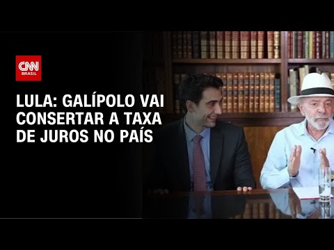 Lula: Galípolo vai consertar a taxa de juros no país | CNN 360°