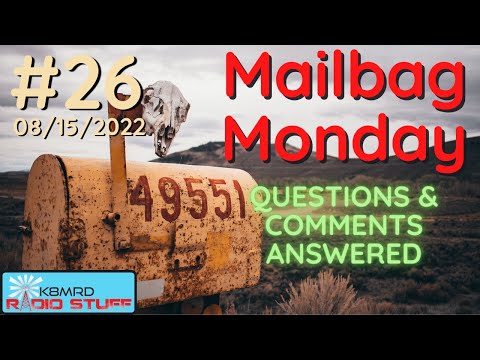 Mailbag Monday #26 | Your Questions Answered...Poorly