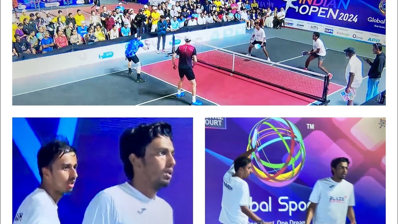 WHAT A GAME! Indian Duo Harsh/Armaan vs Top US APP PROS Daescu/Nunnery at Indian Open 2024 - Game 2