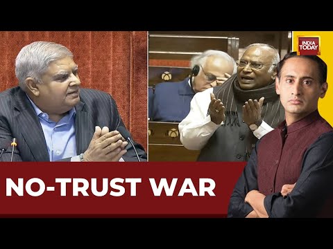 NewsTrack With Rahul Kanwal LIVE: Disruptions, Dhankhar & No-Trust War | Parliament Winter Session