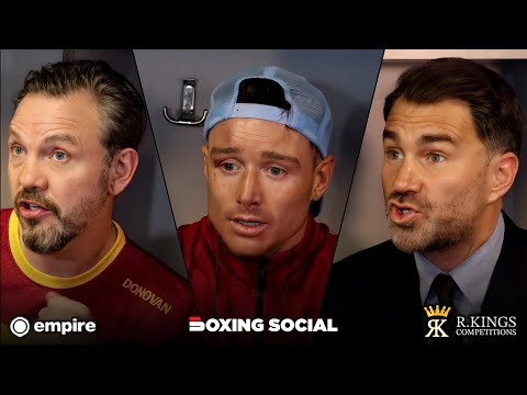 EMOTIONAL! PADDY DONOVAN, EDDIE HEARN & ANDY LEE REACTS TO CONTROVERSIAL DQ VERDICT