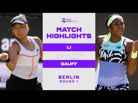 Ann Li vs. Coco Gauff | 2022 Berlin Round 1 | WTA Match Highlights