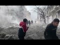 Israel strikes hit Gaza City leaving several injured, others under rubble  - 01:13 min - News - Video