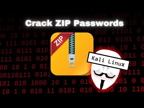 How Hackers Crack Password Protected ZIP file | Kali Linux (Educational Purposes ONLY!!!)