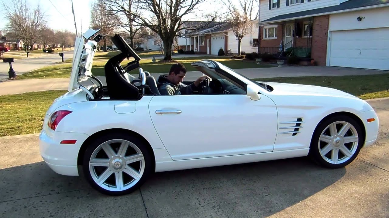 2005 Chrysler crossfire convertible top #4