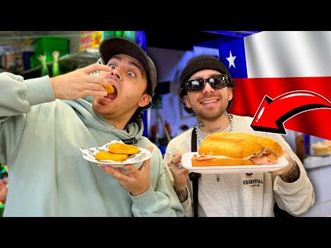 PERUANOS PRUEBAN EL DESAYUNO CHILENO 🇨🇱 (MARRAQUETA)