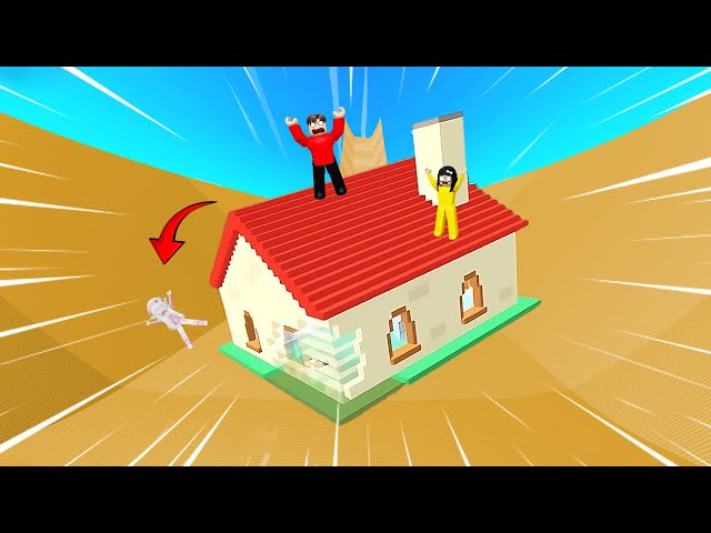 Yuta Mio Dan Baby Celine Main Perosotan Paling Tinggi Pakai Rumah | ROBLOX